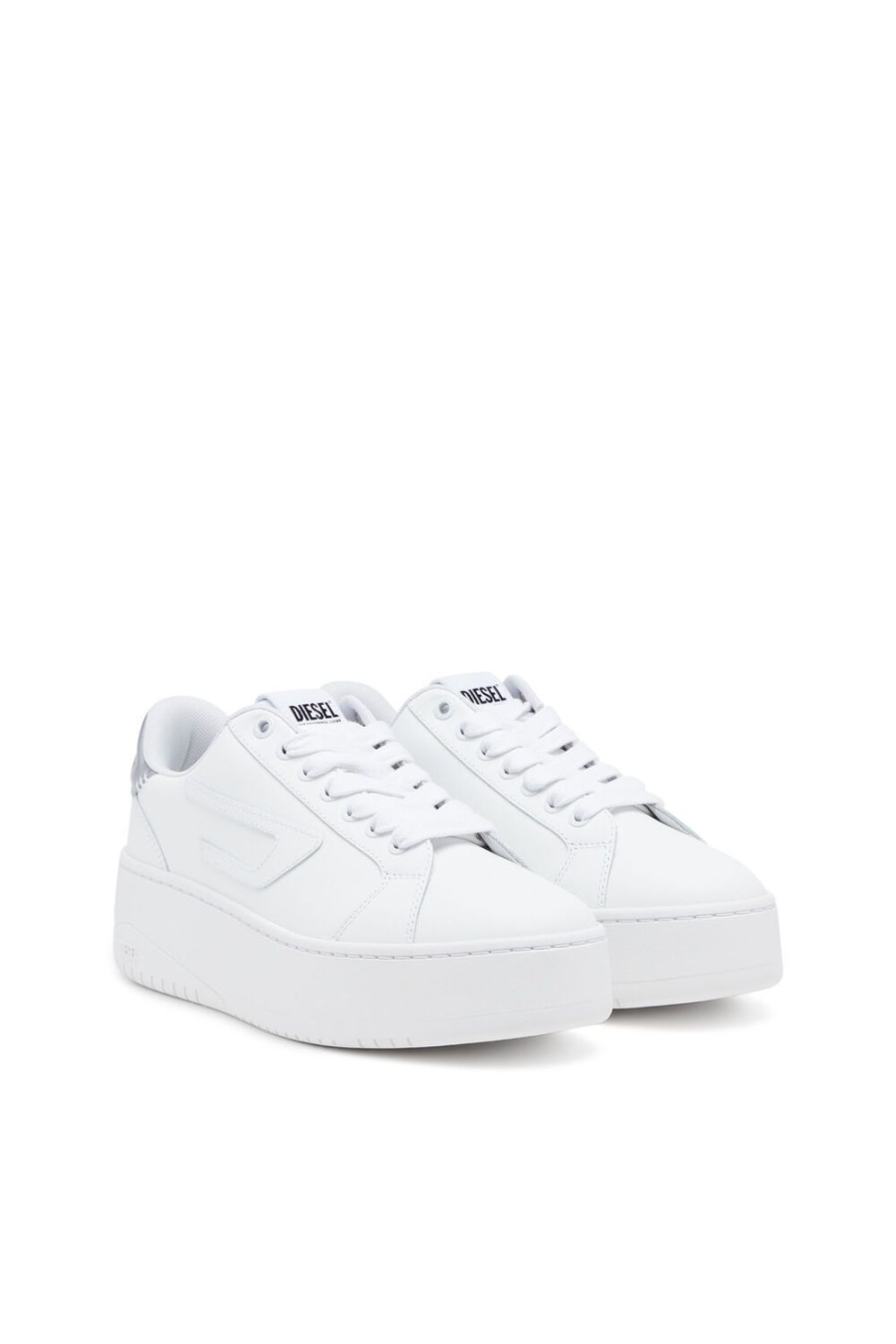 Damen Diesel Sneakers | S-Athene Bold W Weis/Silber