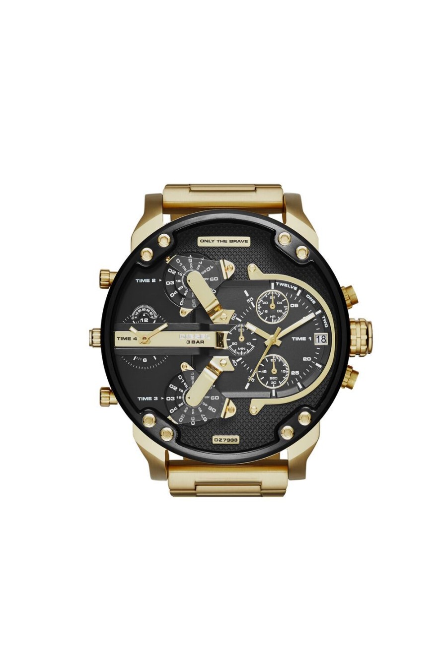 Herren Diesel Uhren | Dz7333 Mr. Daddy 2.0 Gold