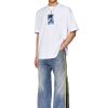 Herren Diesel T-Shirts | T-Wash-L3 Weis