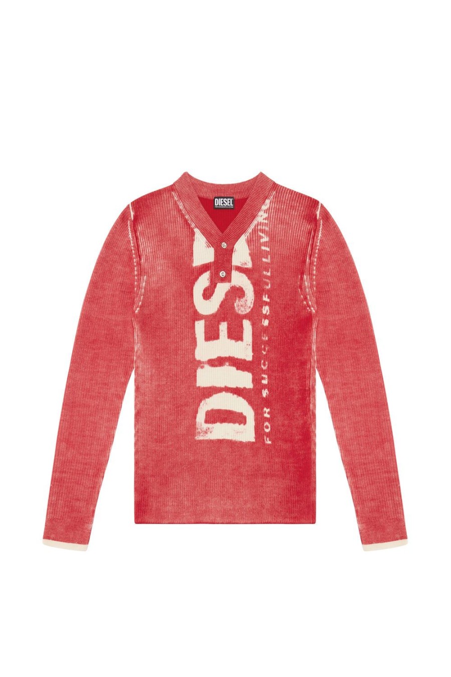 Herren Diesel Pullover | K-Atullus Rot