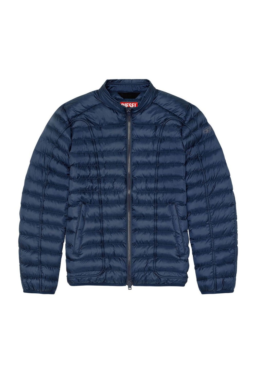 Herren Diesel Jacken | W-Hawkyl Blau