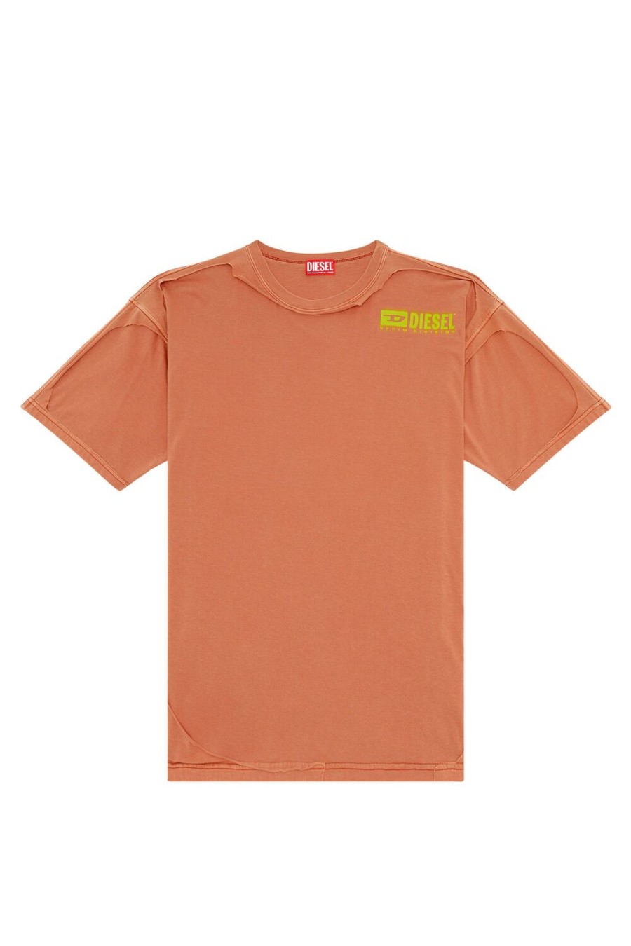 Herren Diesel T-Shirts | T-Boxt-Dbl Orange