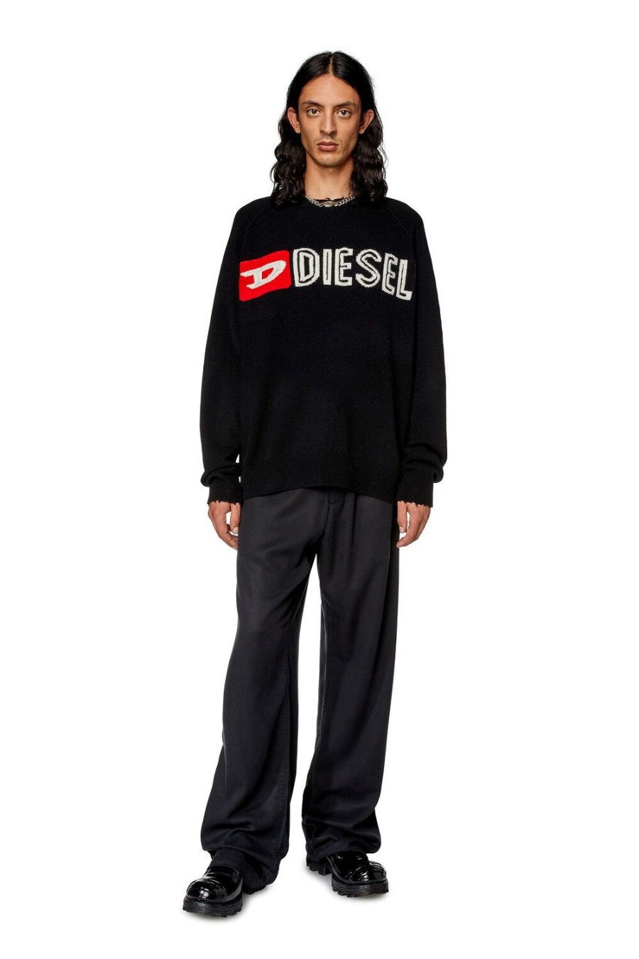 Herren Diesel Pullover | K-Saria-B Schwarz