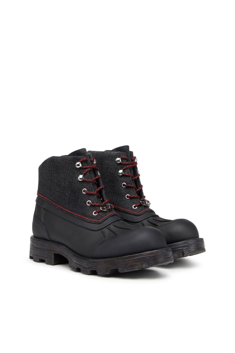 Herren Diesel Stiefel | D-Hammer Abt D Schwarz