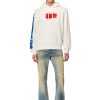 Herren Diesel Sweatshirts | S-Ginn-Hood-N Weis