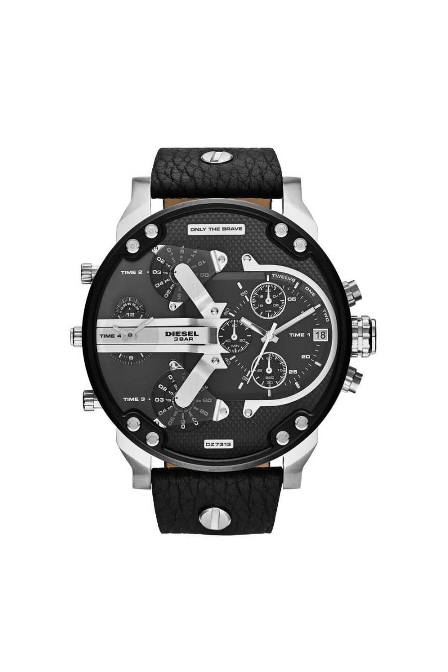 Herren Diesel Uhren | Dz7313 Mr. Daddy 2.0 Schwarz