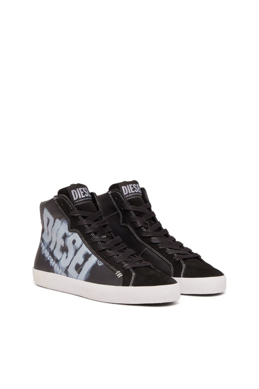 Damen Diesel Sneakers | S-Leroji Mid X Schwarz