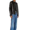 Herren Diesel Jacken | L-Metalo Schwarz