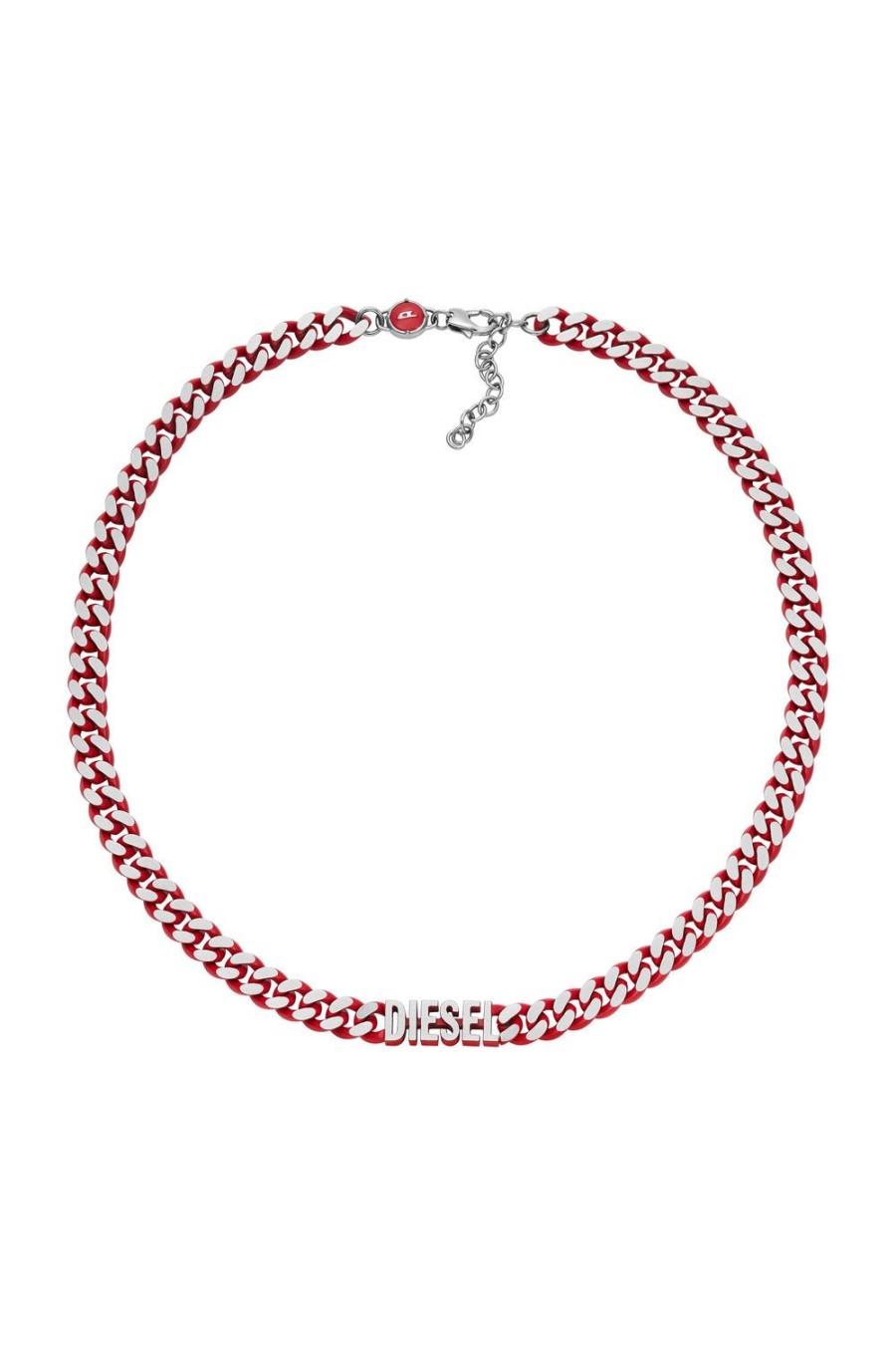 Damen Diesel Schmuck | Dx1416 Rot/Grau