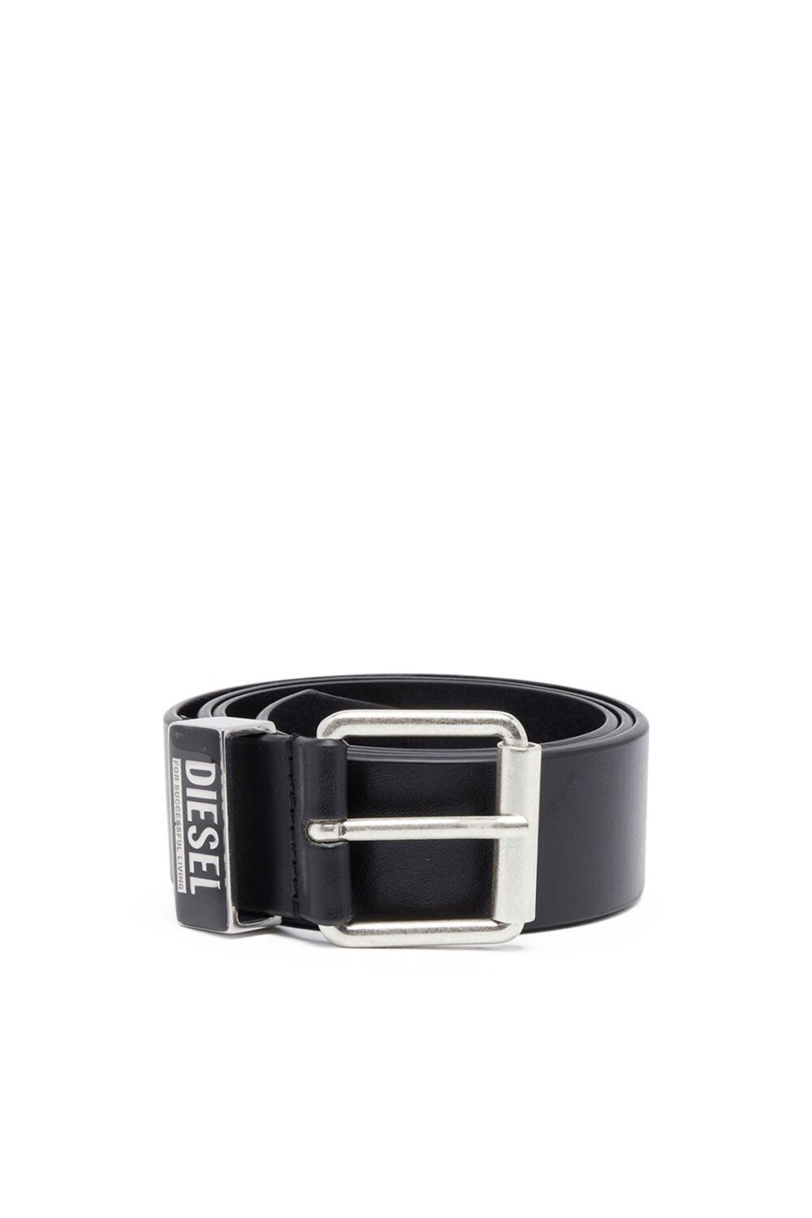 Herren Diesel Gurtel | B-Glossy Loop 40 Schwarz