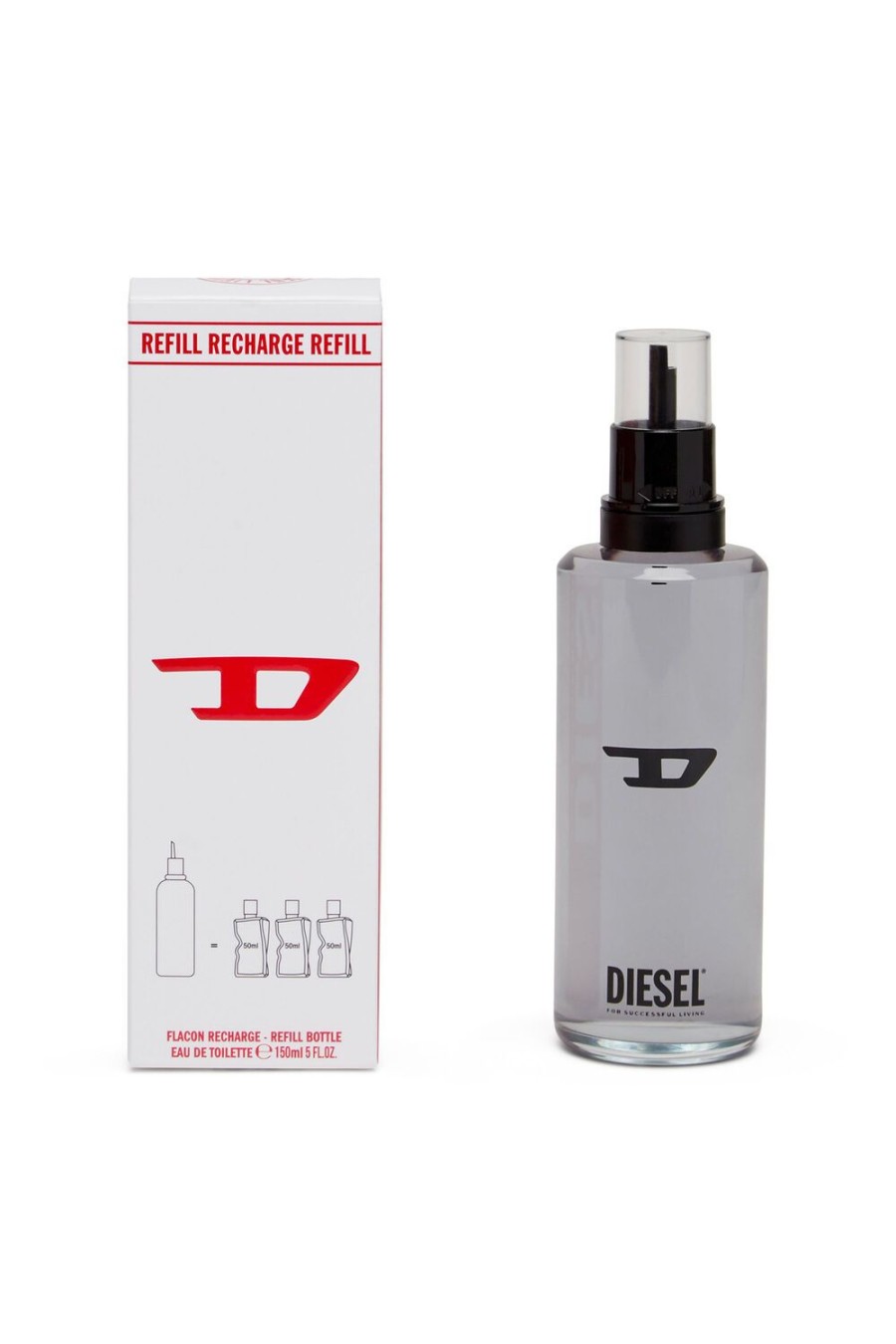 Herren Diesel | D Refill 150 Ml Grau