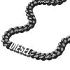 Herren Diesel Schmuck | Dx1385 Schwarz