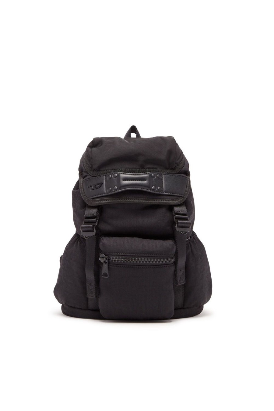 Damen Diesel Rucksacke | Nylon Mono Backpack S X Schwarz