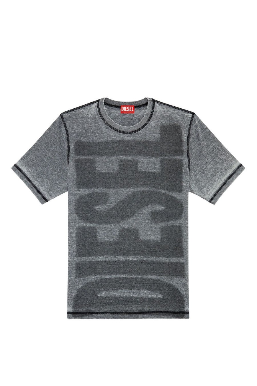 Herren Diesel T-Shirts | T-Just-L1 Schwarz