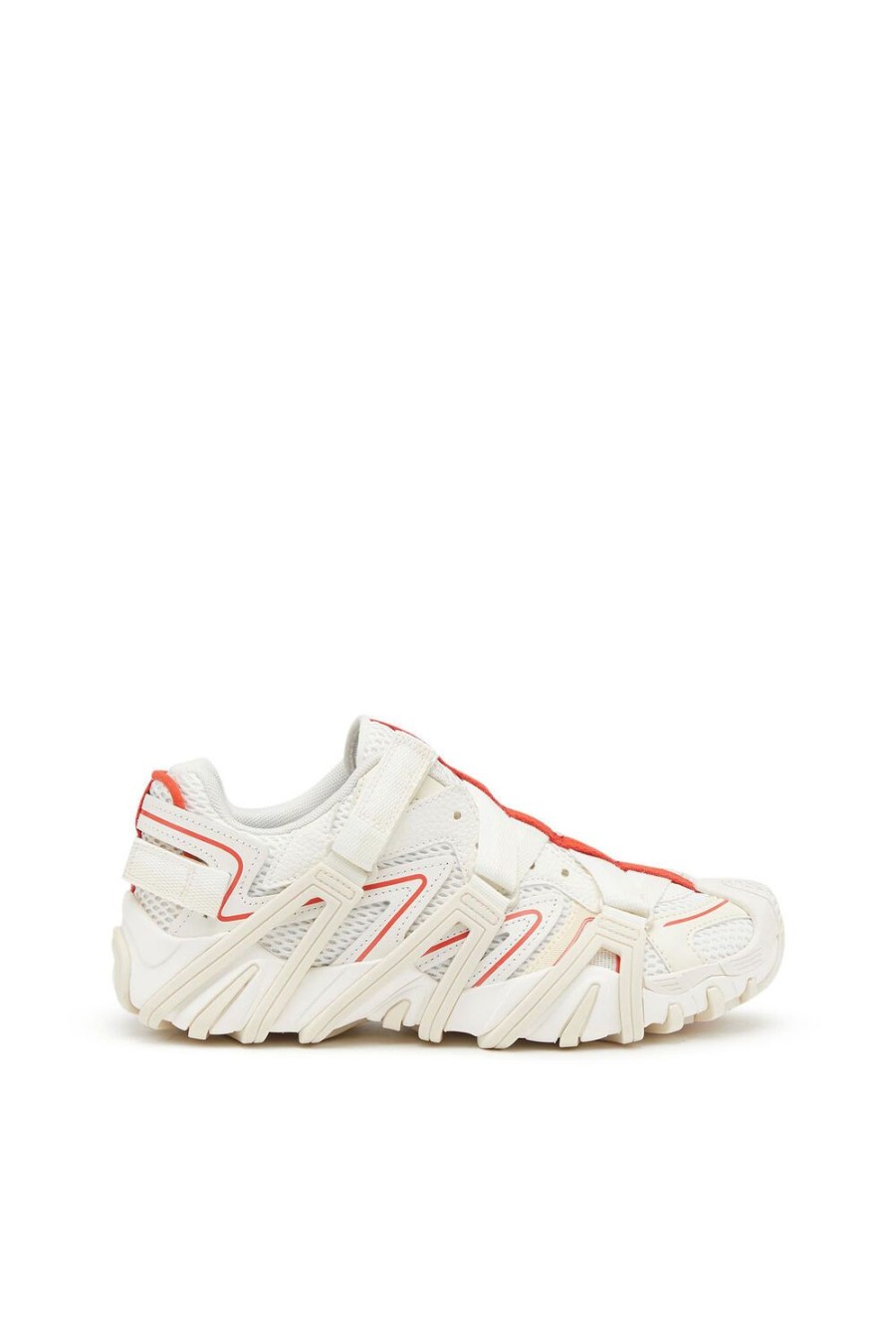 Damen Diesel Sneakers | S-Prototype-Crw Weiss/Orange