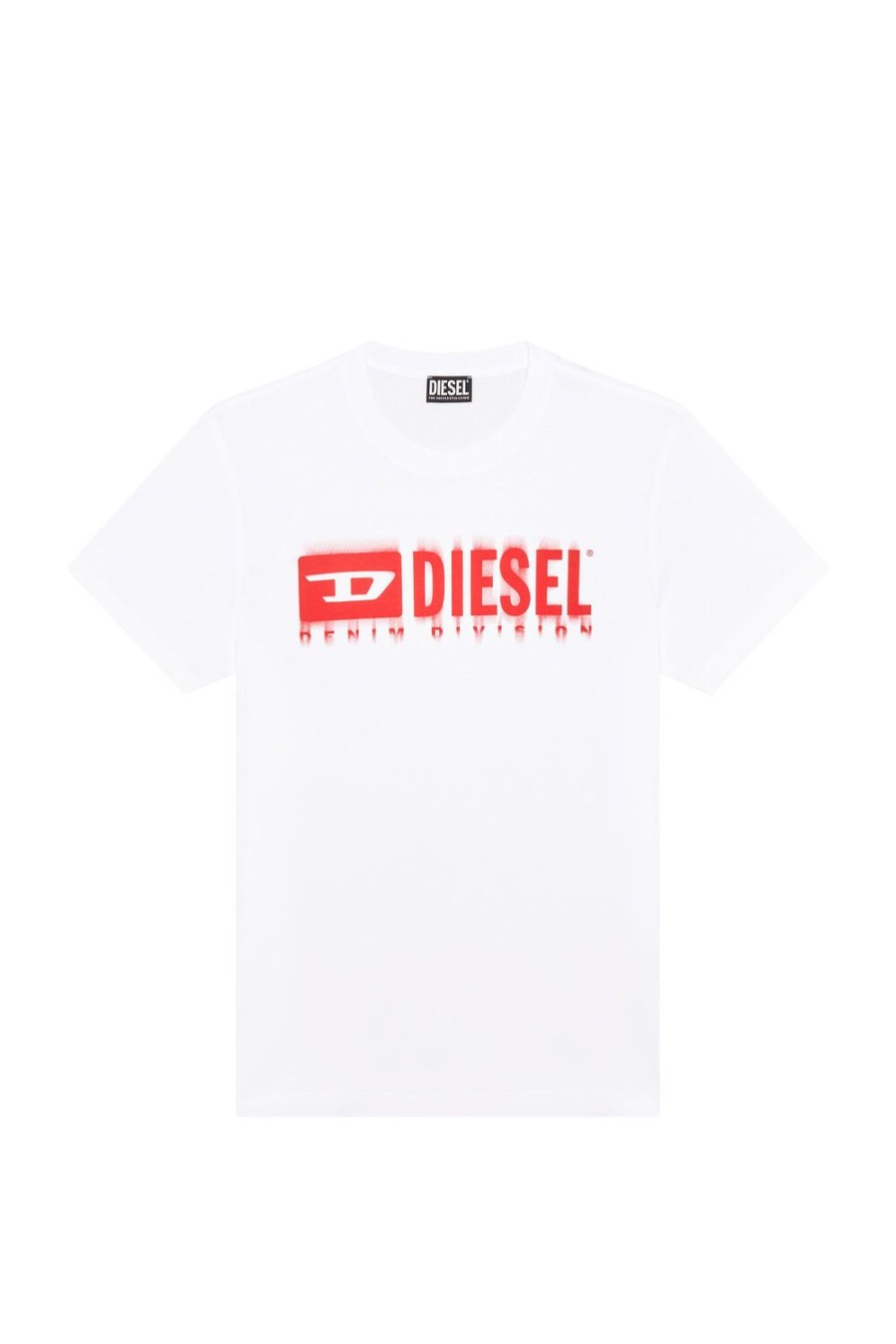 Herren Diesel T-Shirts | T-Diegor-L6 Weis