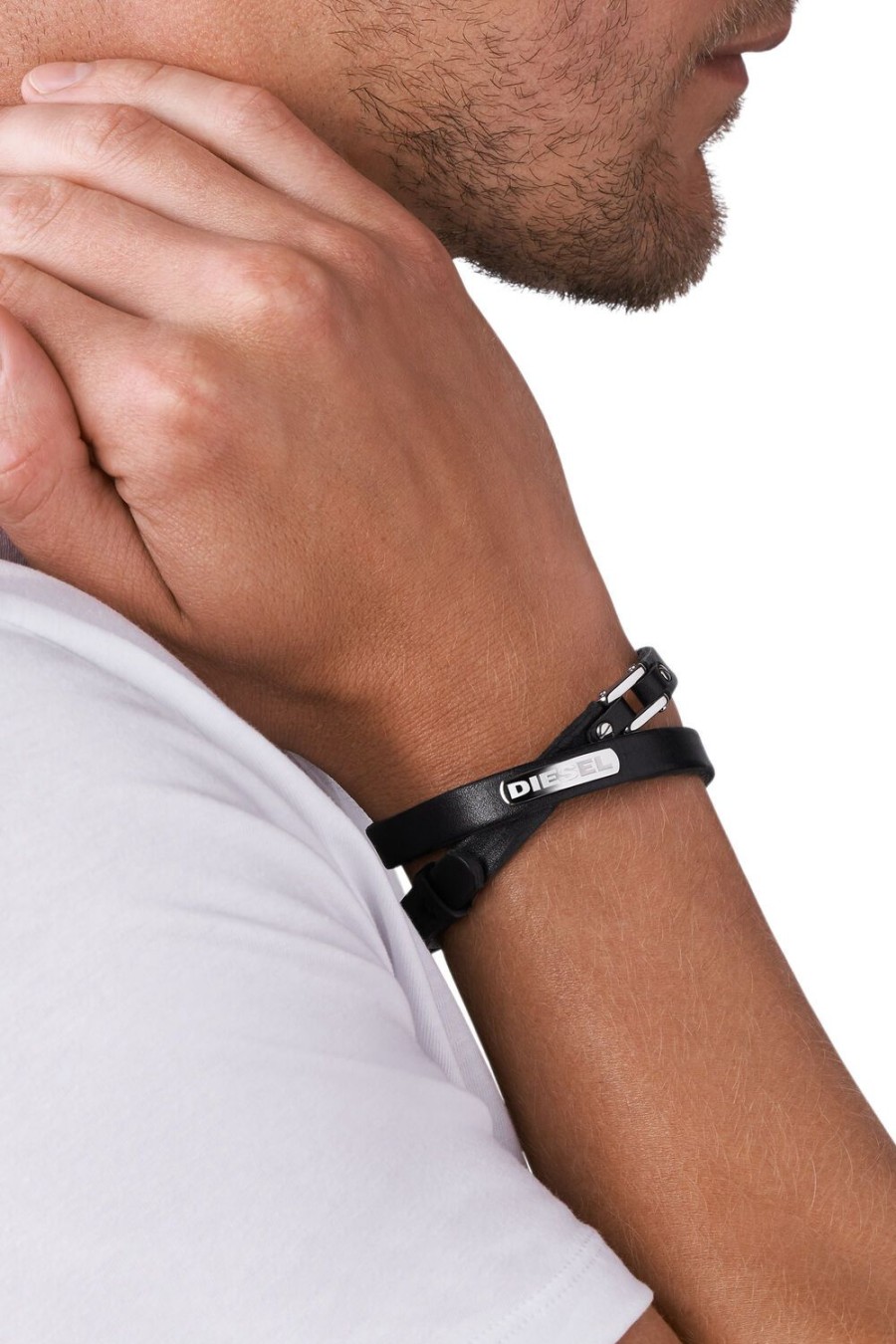 Herren Diesel Schmuck | Dx0971 Schwarz