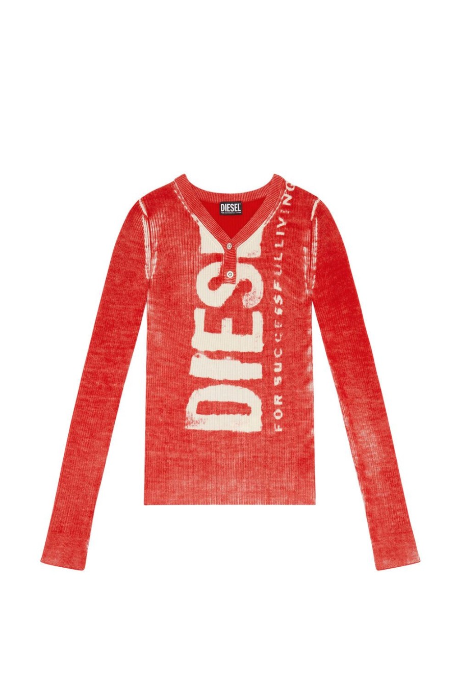 Damen Diesel Pullover | M-Arita Rot