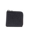 Herren Diesel Geldbeutel | Pc Monogram Card Holder Pouch Schwarz