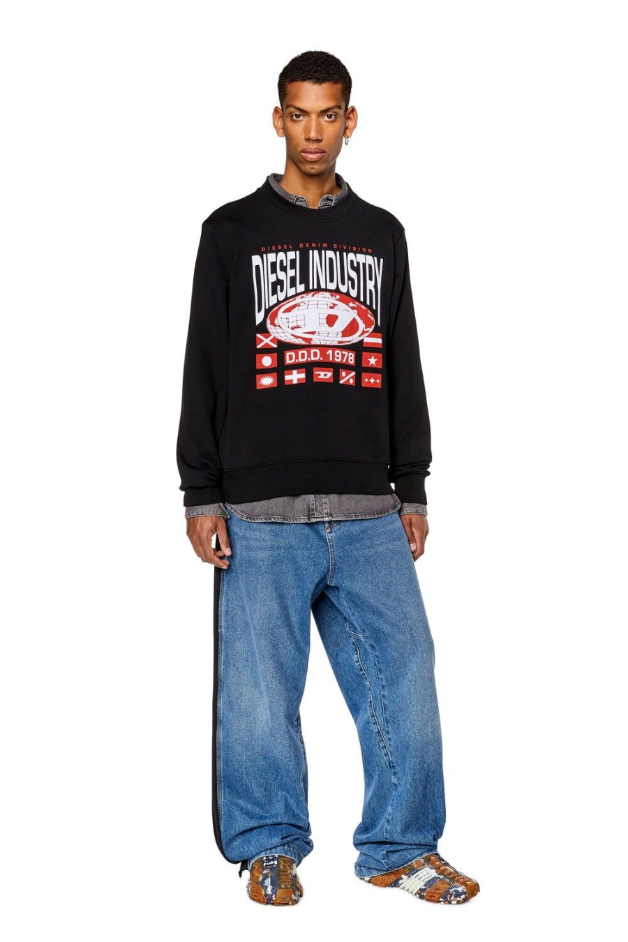 Herren Diesel Sweatshirts | S-Ginn-L4