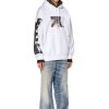 Herren Diesel Sweatshirts | S-Macs-Hood-L3 Weis