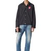 Herren Diesel Jacken | Lr-Jplaza-Vic-2 Schwarz