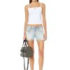 Damen Diesel Hosen Und Shorts | De-Lyla-Short Hellblau