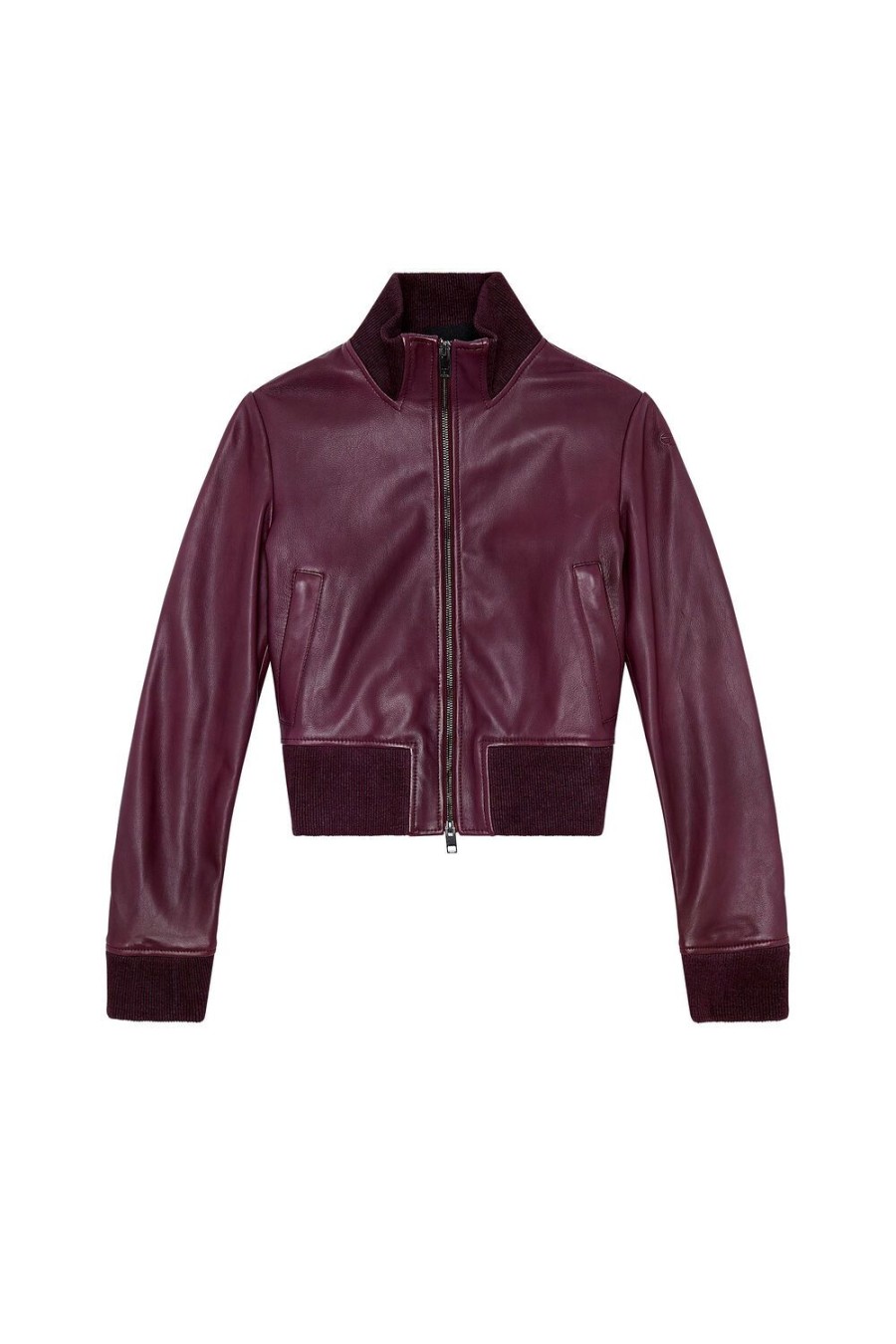 Damen Diesel Jacken | L-Hung Dunkelviolett