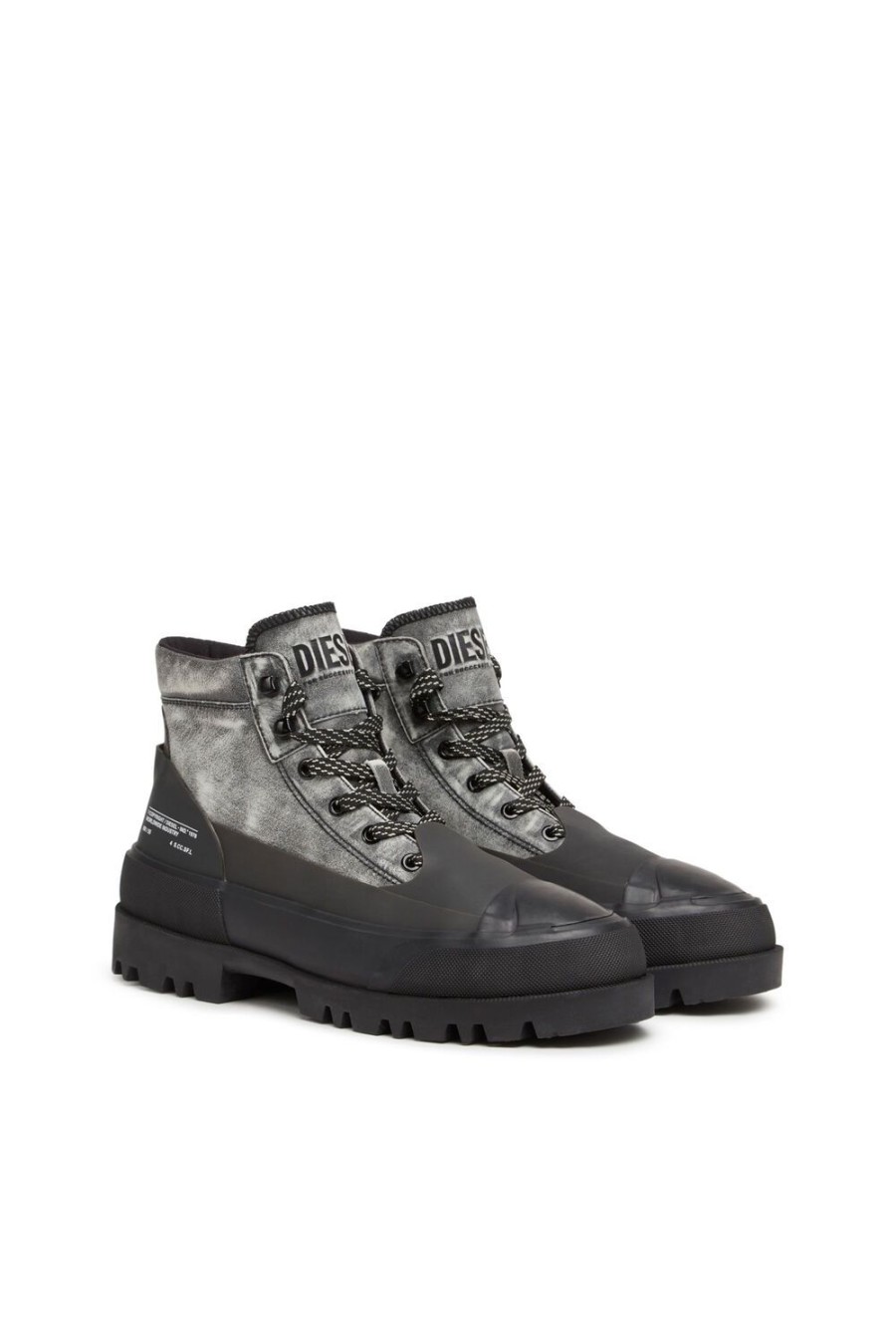 Damen Diesel Stiefel | D-Hiko Bt X Schwarz