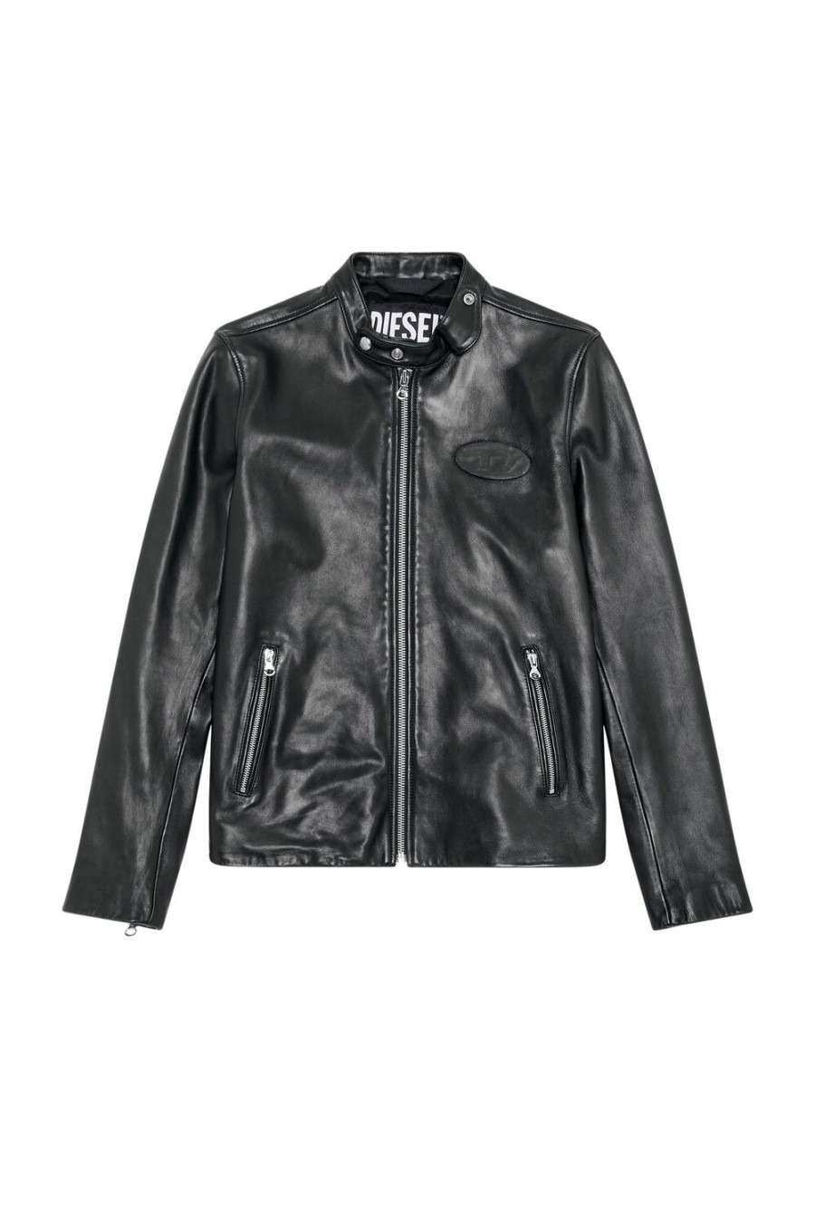 Herren Diesel Jacken | L-Metal Schwarz