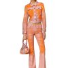 Damen Diesel Jacken | De-Slimmy-S Orange/Rosa