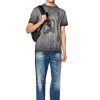 Herren Diesel T-Shirts | T-Diegor-L2 Dunkelgrau