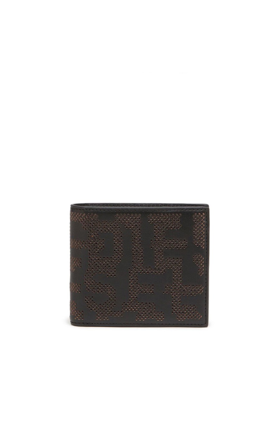 Damen Diesel Geldbeutel | Bi-Fold Coin S 3D Schwarz