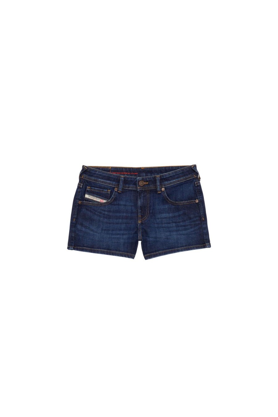 Damen Diesel Hosen Und Shorts | De-Lyla Short Pants Dunkelblau