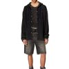 Herren Diesel Hosen Und Shorts | Regular-Short Schwarz