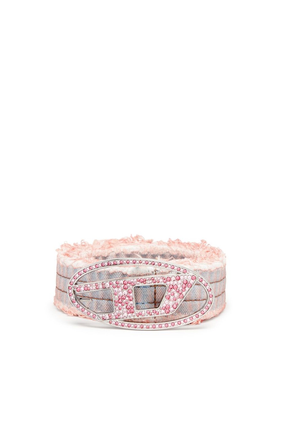 Damen Diesel Gurtel | B-1Dr Strass Rosa