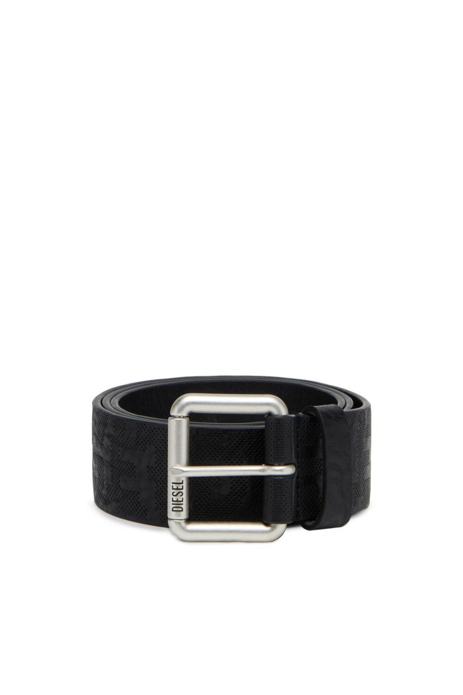 Herren Diesel Gurtel | B-Monogram Pf Schwarz