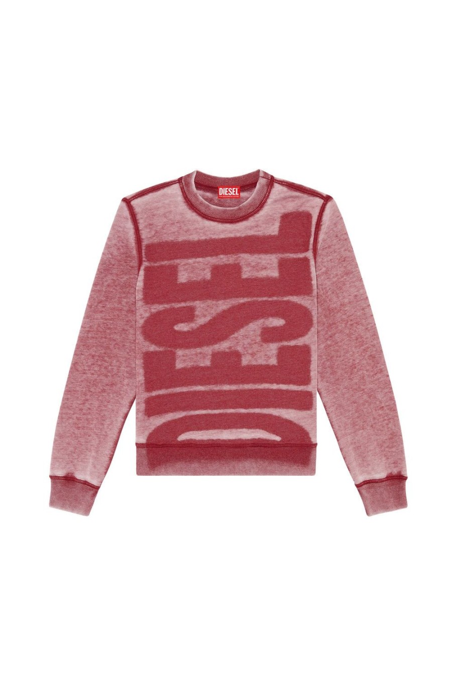 Herren Diesel Sweatshirts | S-Ginn-L1 Rot