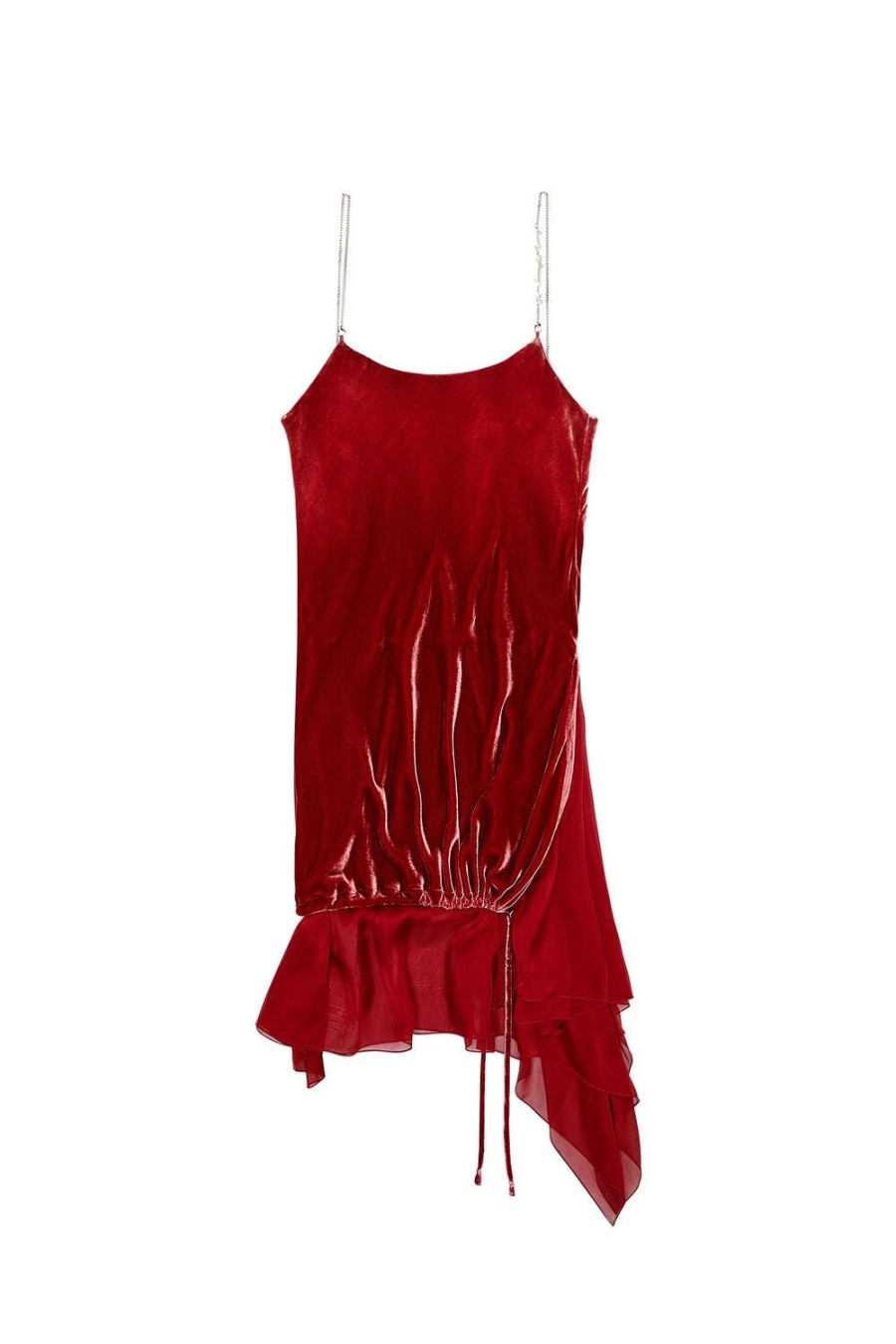 Damen Diesel Kleider Und Latzhosen | D-Ruchi Rot