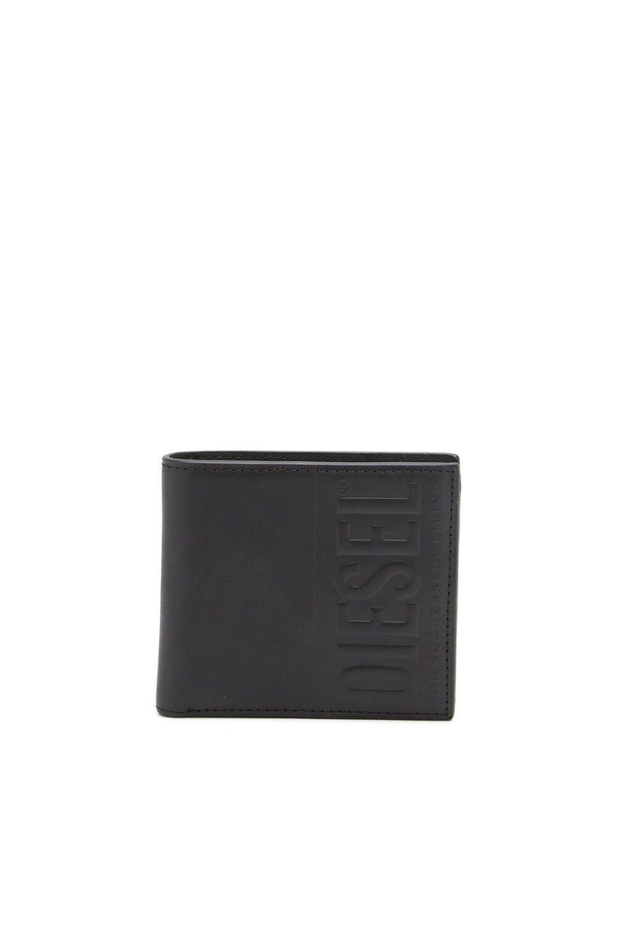 Herren Diesel Geldbeutel | Dsl 3D Bi-Fold Coin S Schwarz