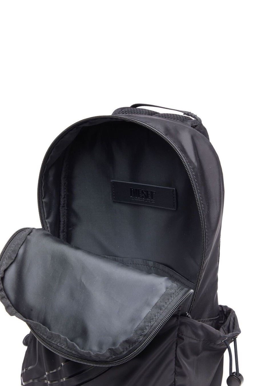 Herren Diesel Rucksacke | Drape Sling Bag Schwarz