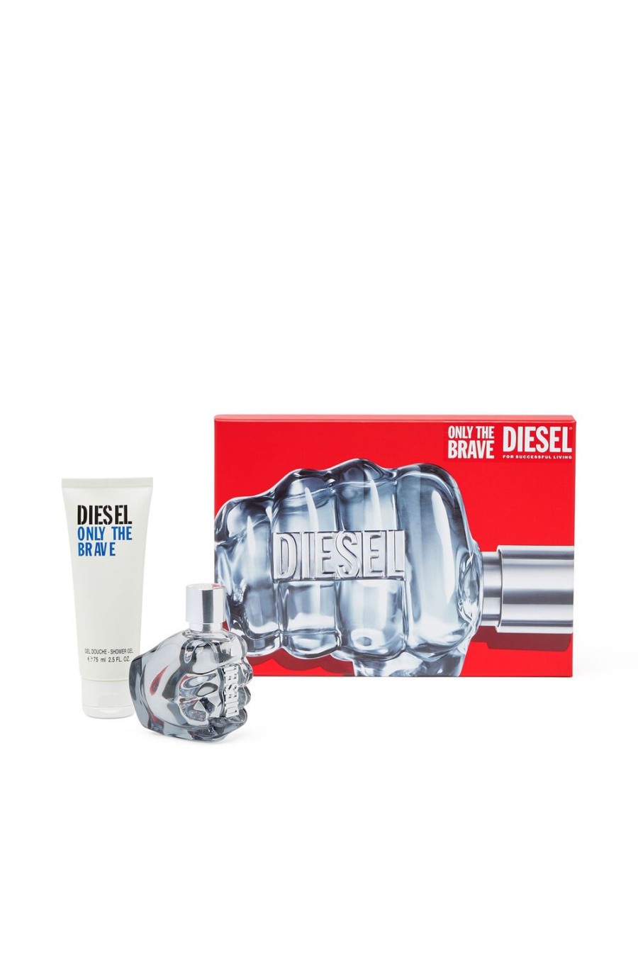 Herren Diesel | Only The Brave 50Ml Gift Set Blau