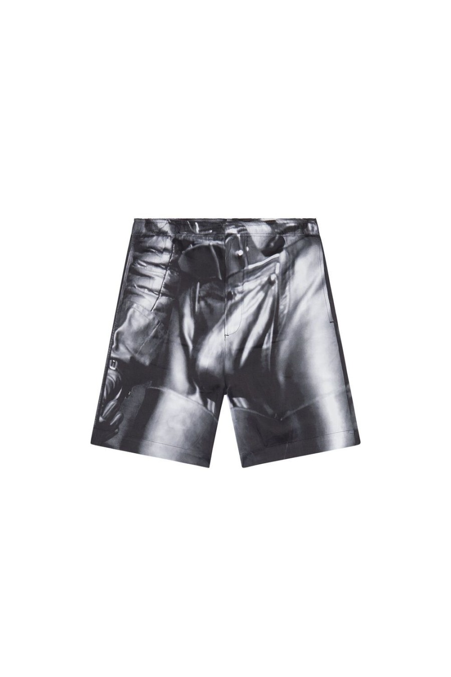 Damen Diesel Hosen Und Shorts | Pr-P-Toll-Sho-23 Schwarz