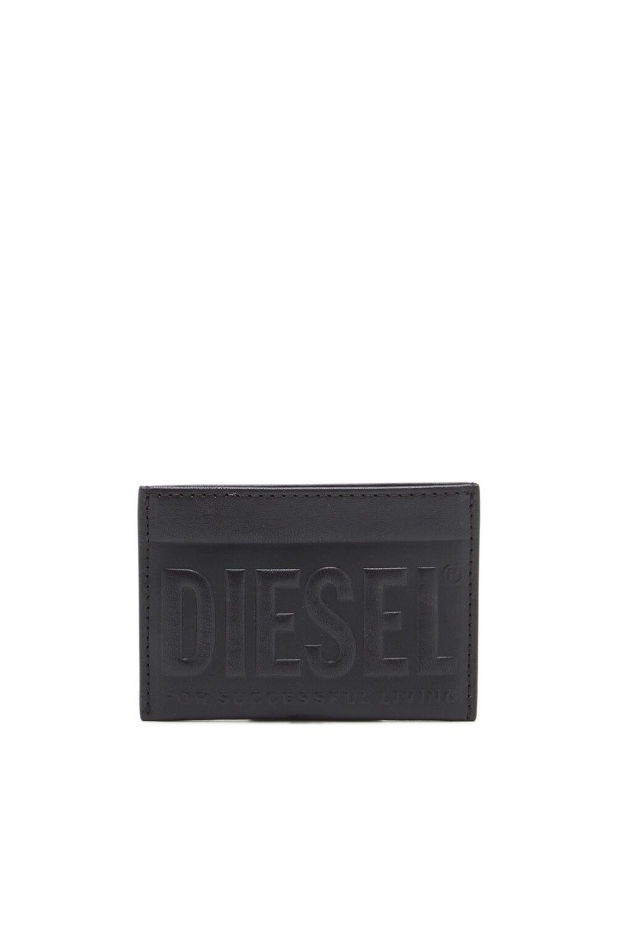 Herren Diesel Geldbeutel | Dsl 3D Easy Card Holder Schwarz