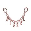 Damen Diesel Weitere Accessoires | A-Letters Charm Rot