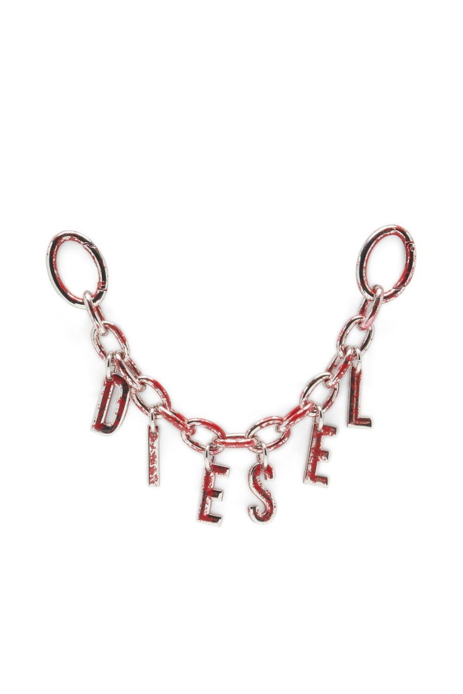 Damen Diesel Weitere Accessoires | A-Letters Charm Rot