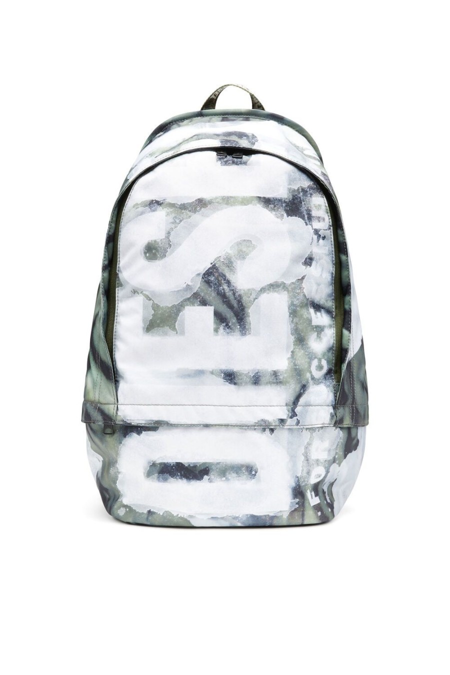 Damen Diesel Rucksacke | Rave Backpack X Grun/Weiss