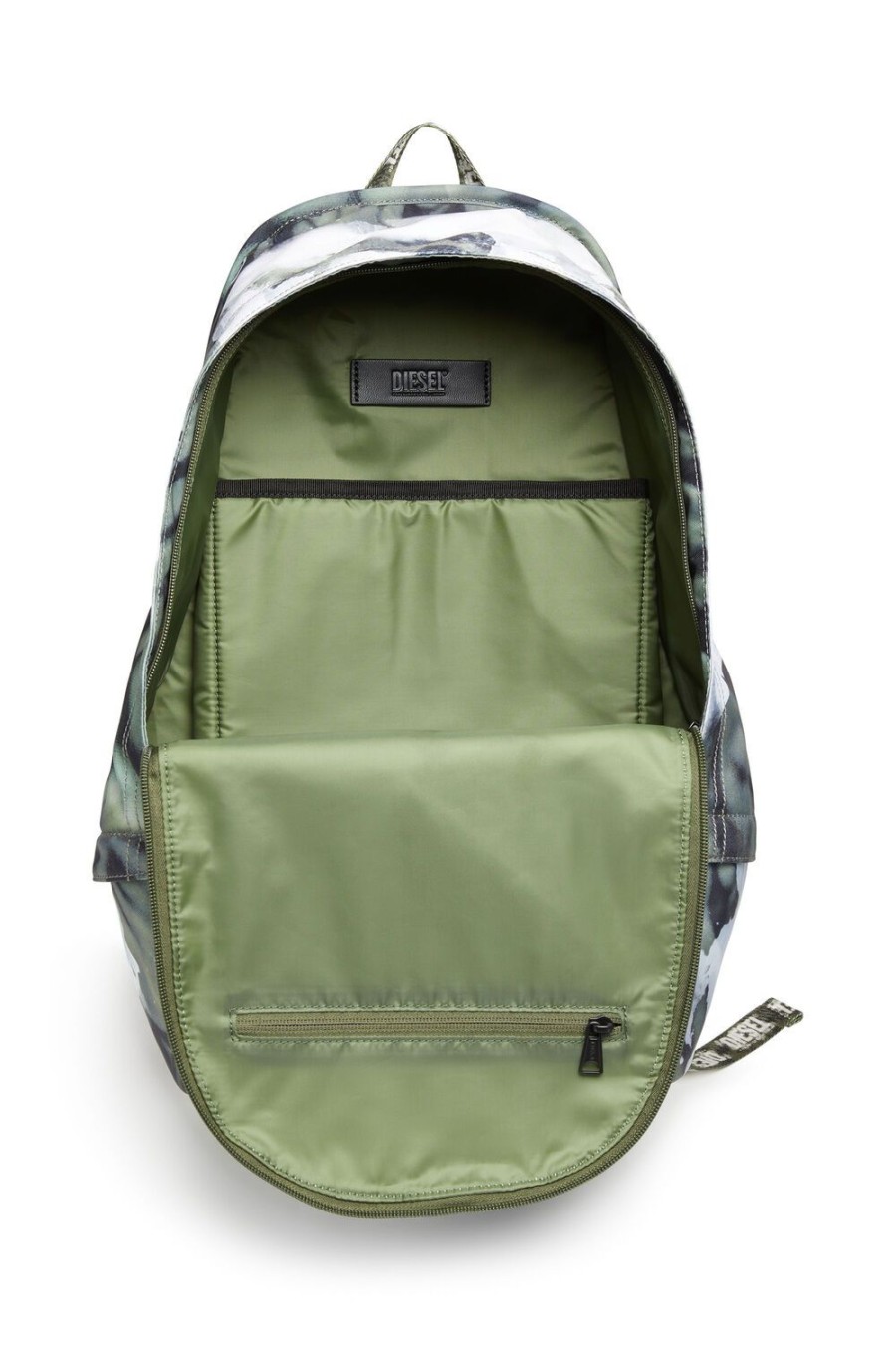 Damen Diesel Rucksacke | Rave Backpack X Grun/Weiss