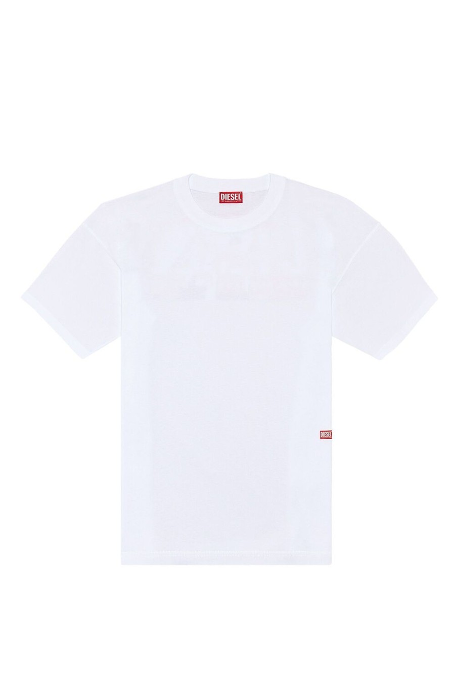 Herren Diesel T-Shirts | T-Boxt-N11 Weis