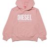 Kinder Diesel Kleidung | Lsfort Di Over Hood Rosa